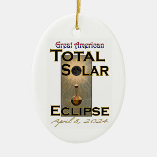 2024 Totaal zonnepanelen Keramisch Ornament