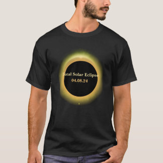 2024 Totale waarde van de zonsverduistering T-shirt