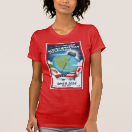 2024 Totale zonsverduistering New York T-shirt