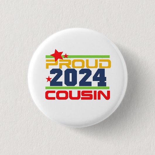 2024 Trotse neef Button (Voorkant)