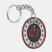 2024 TRUMP 47 SLEUTELHANGER (Voorkant Links)