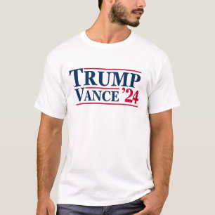 2024 Trump JD Vance VP Presidentiële Verkiezingen  T-shirt