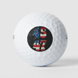 2024 Trump Neem Amerika weer Patriottisch Amerikaa Golfballen