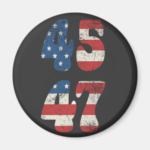 2024 Trump Neem Amerika weer Patriottisch Amerikaa Magneet