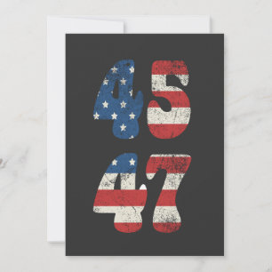 2024 Trump Neem Amerika Weer Patriottische Amerika Kaart
