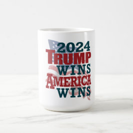2024 Trump wint - Amerika wint Koffiemok