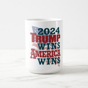 2024 Trump wint - Amerika wint Koffiemok