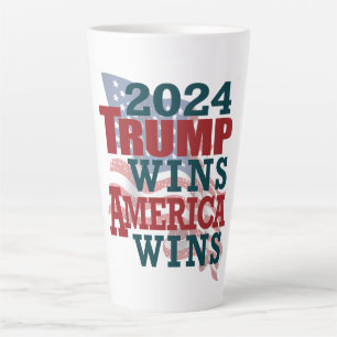 2024 Trump wint - Amerika wint Latte Mok
