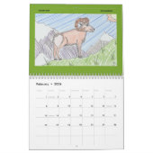2024 TWIS #blairsanimalcorner Kalender (Feb 2026)