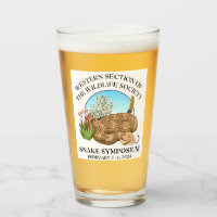 2024 TWS West Snake Symposium Pint Glass