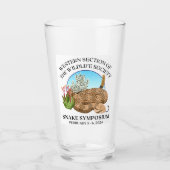 2024 TWS West Snake Symposium Pint Glass Glas (Voorkant)