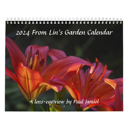 2024 Van Lin's Tuinkalender Kalender (Hoes)