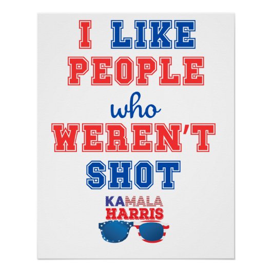 2024 Verkiezing Kamala Harris Merch Comma La grapp Perfect Poster (Voorkant)