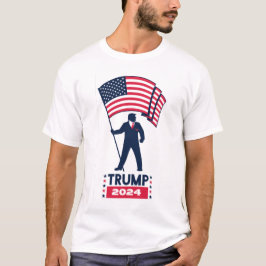 2024 Verkiezing Logo Donald Trump voor President T-shirt