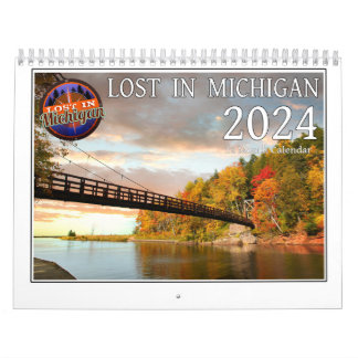 2024 Verloren in Michigan Wall Calendar Kalender