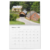2024 Vermont Bridges Kalender (Feb 2027)