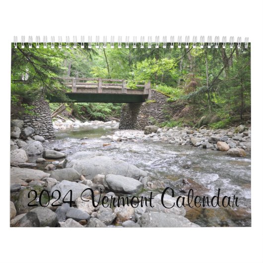2024 Vermont - Kalender (Hoes)