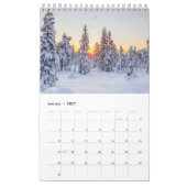2024 Vier seizoenen bos Kalender (Jan 2027)