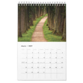 2024 Vier seizoenen bos Kalender (Mar 2027)