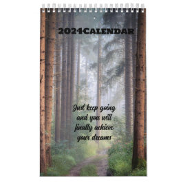 2024 Vier seizoenen bos Kalender