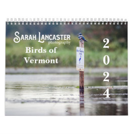 2024 Vogels van Vermont Kalender