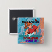 2024 Voor de liefde van bewegende Champ Button (Voorkant /achterkant)