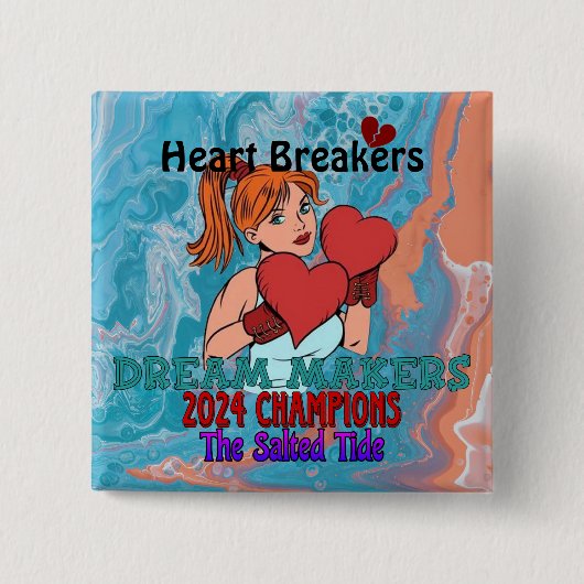 2024 Voor de liefde van bewegende Champ Button (Voorkant)