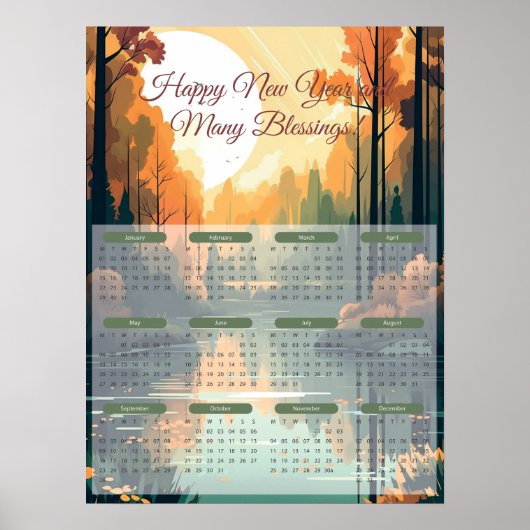 2024 Vreedzame Lak Poster (Voorkant)