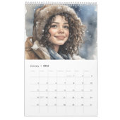 2024 Vrouwen & Seizoenen Kalender (Jan 2026)