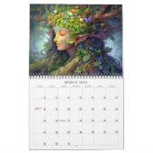 2024 Vrouwen van Magic 6 Fantasy Kunstkalender Kalender (Mar 2026)