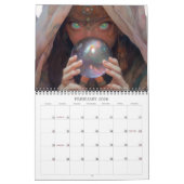 2024 Vrouwen van Magic 6 Fantasy Kunstkalender Kalender (Feb 2026)