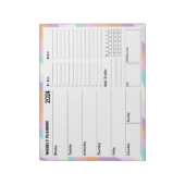 2024 Weekplanner Notitieblok (Gedraaid)