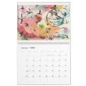 2024 Whimsical kunstkalender Kalender (Jan 2026)