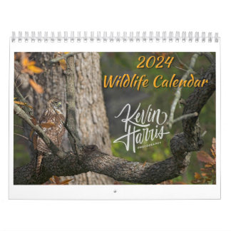 2024 Wildlife Calendar door Kevin Harris Kalender