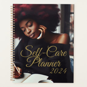 2024 Zelfzorgplanner: Plan & Koffie Planner