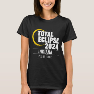 2024 Zonsverduistering Indiana T-shirt