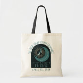 2024 Zonsverduistering Pennoli Tote Bag (Voorkant)