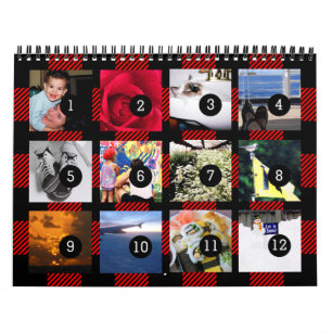 2025 12 de votre propre calendrier photo Buffalo C