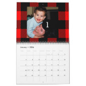 2025 12 van uw eigen fotokalender Buffalo Check Kalender (Jan 2026)