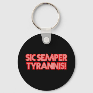 2025 4 juli Sic Semper Tyrannis Veterans Trump R Sleutelhanger