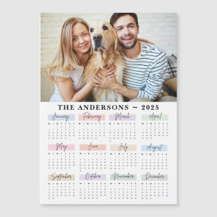 2025 Aangepaste Foto Huisdier Puppy Hond Magnetische Uitnodiging