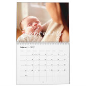 2025 aangepaste fotofamilie kalender (Feb 2027)