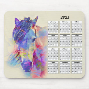 2025 Abstract Paardenkalender Muismat