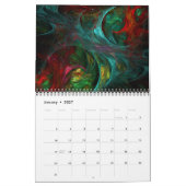 2025 Abstracte kunst Kalender (Jan 2027)