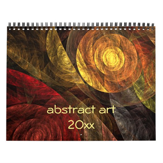 2025 Abstracte kunst Kalender (Hoes)
