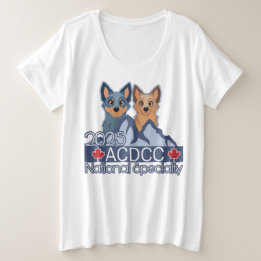 2025 ACDCC-onderdanen Grote Maat T-shirt