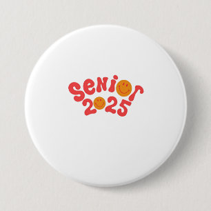 2025 Afstudeerders Zomer Vakantie Geslaagd Ronde Button 7,6 Cm