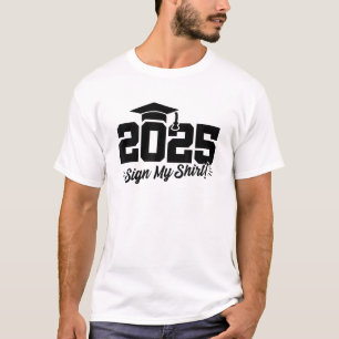 2025 Afstudeerfeest, Klas van 2025, Handtekening T-shirt