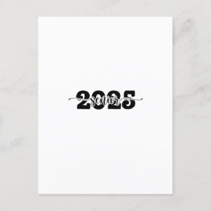  2025 Afstudeerklas van 2025 School  Feestdagenkaart