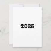 2025 Afstudeerklas van 2025 School Kaart (Voorkant)